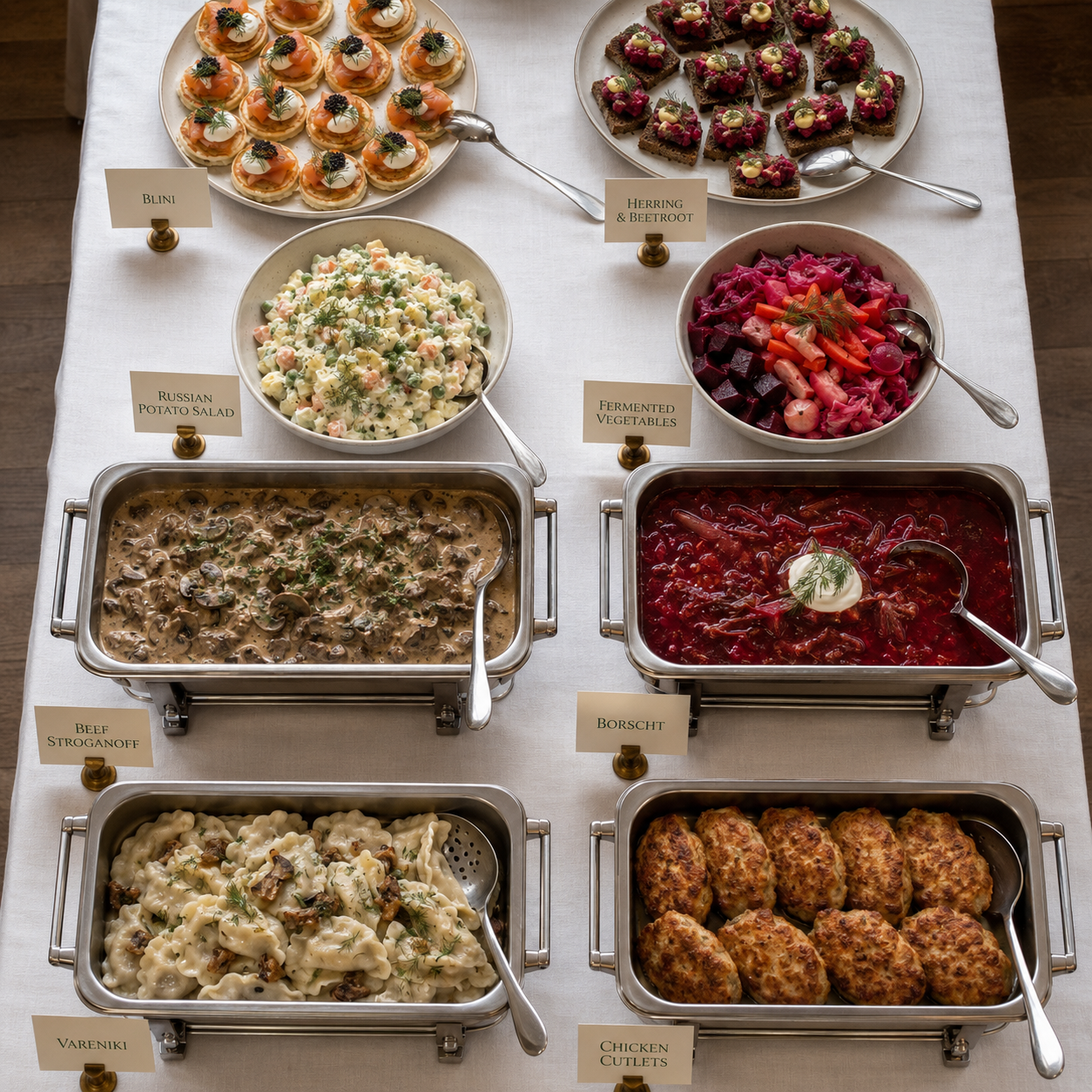 Slavic Buffet Catering