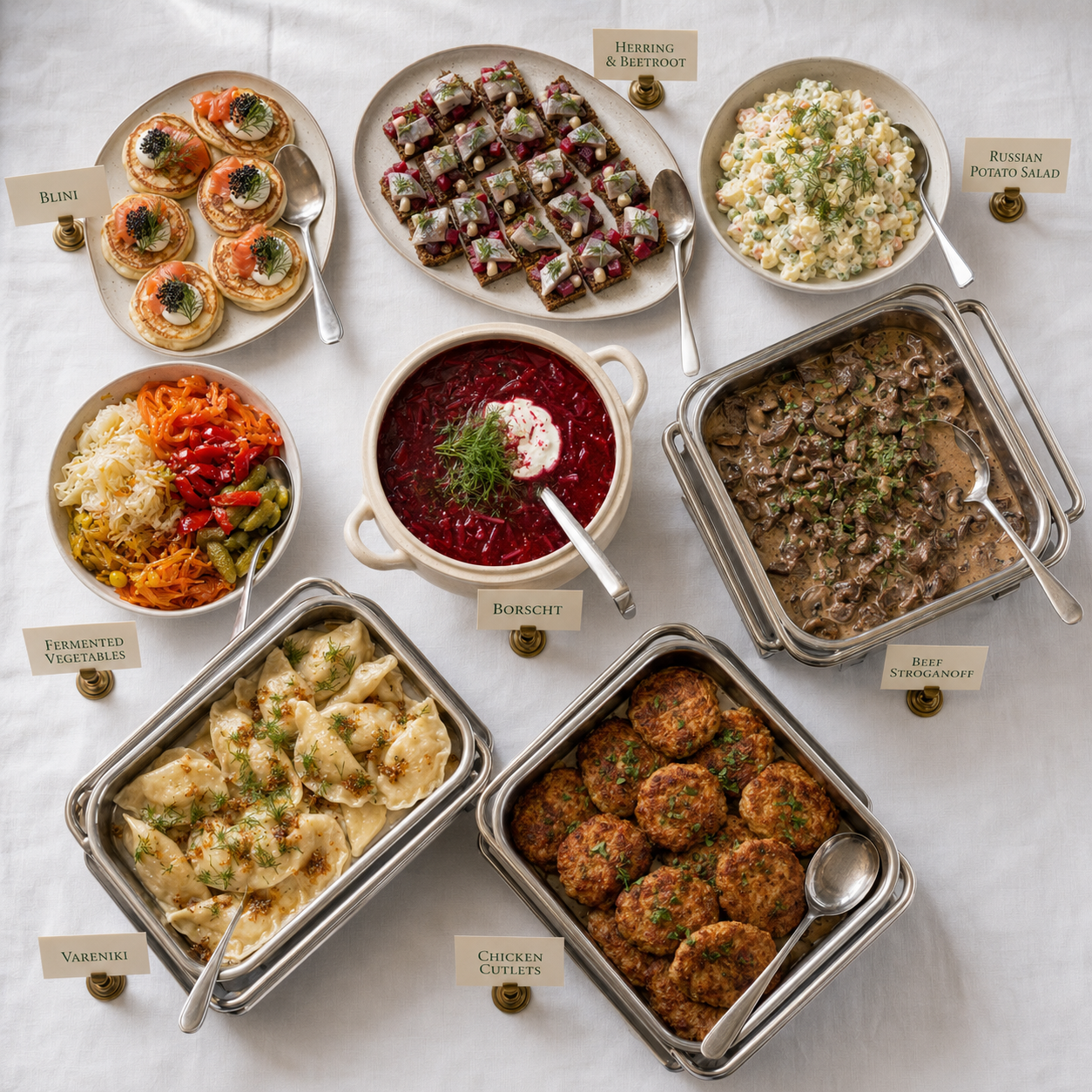 Slavic Buffet Catering